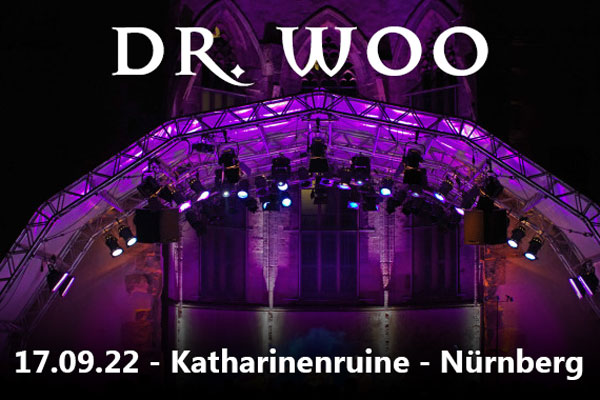 Dr.Woo am 17.09.2022 in der Katharinenruine - Nürnberg