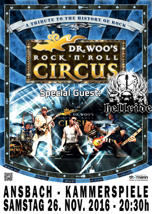 Dr Woos Rock N Roll Circus Ansbach Kammerspiele 2016